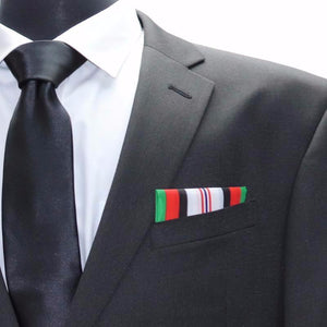 Afghanistan Campaign Medal - Pocket Square Heroes