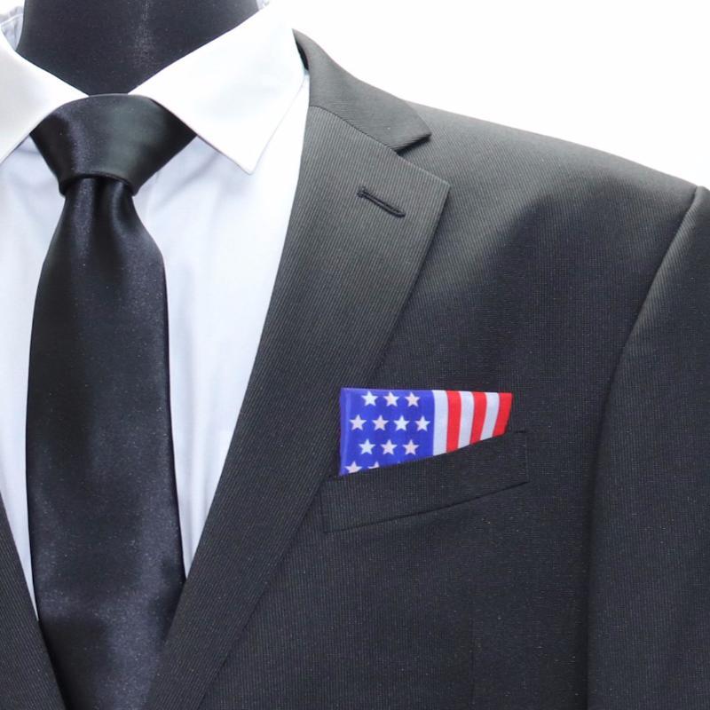 American Flag Pocket Square - Pocket Square Heroes